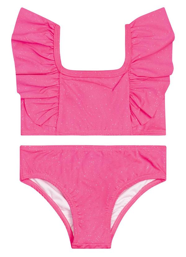 Biquíni Infantil Fps +50 Rosa