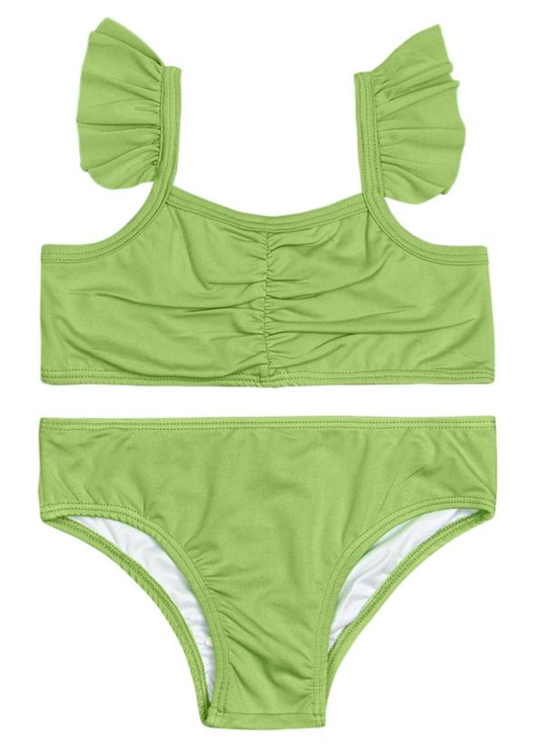 Biquíni Infantil Fps +50 Verde