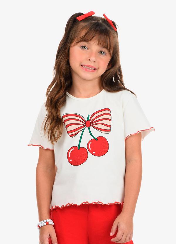 Vista 2 Blusa Feminina Cotton Bege Rovi Kids Rovi Kids