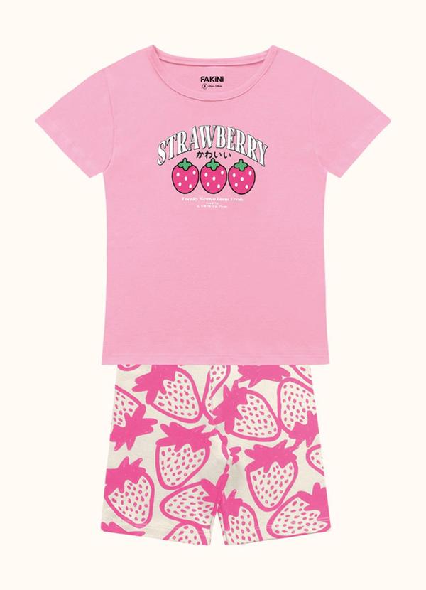 Cj.Blusa/Ciclista Rosa