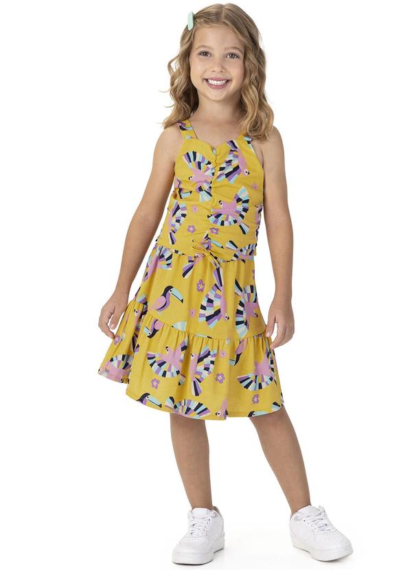 Conjunto Amarelo Araras Marias