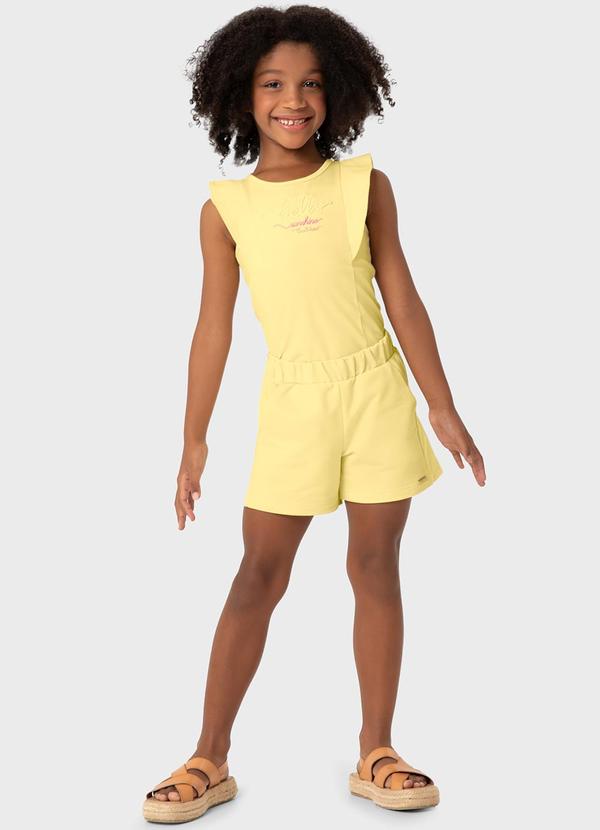 Vista 2 Conjunto Amarelo Hello Sunshine Comfort Carinhoso Carinhoso
