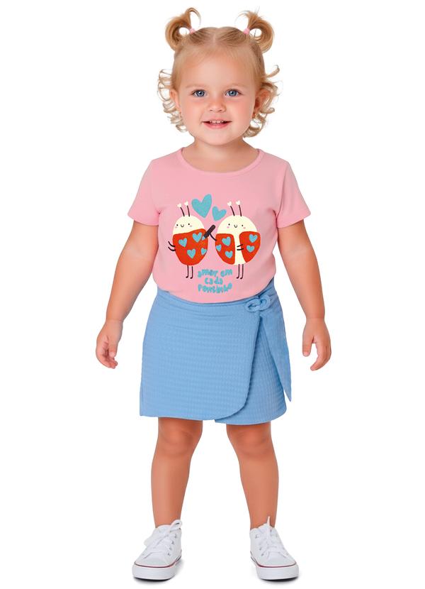Conjunto Amor em Cada Pontinha Rosa