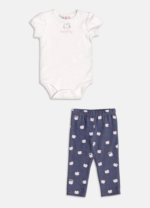 Conjunto Azul Jeans da Hello Kitty
