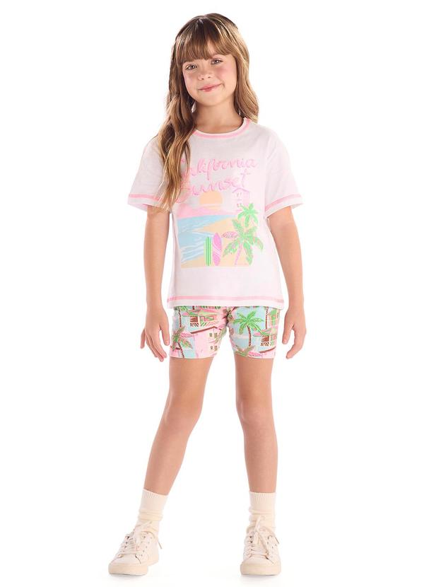 Conjunto Blusa Ciclista Branco