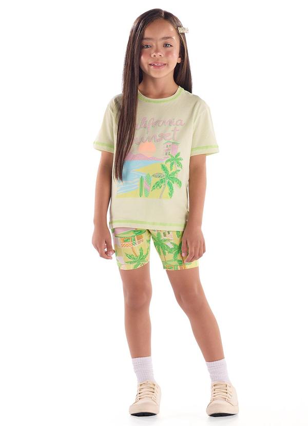 Conjunto Blusa Ciclista Verde