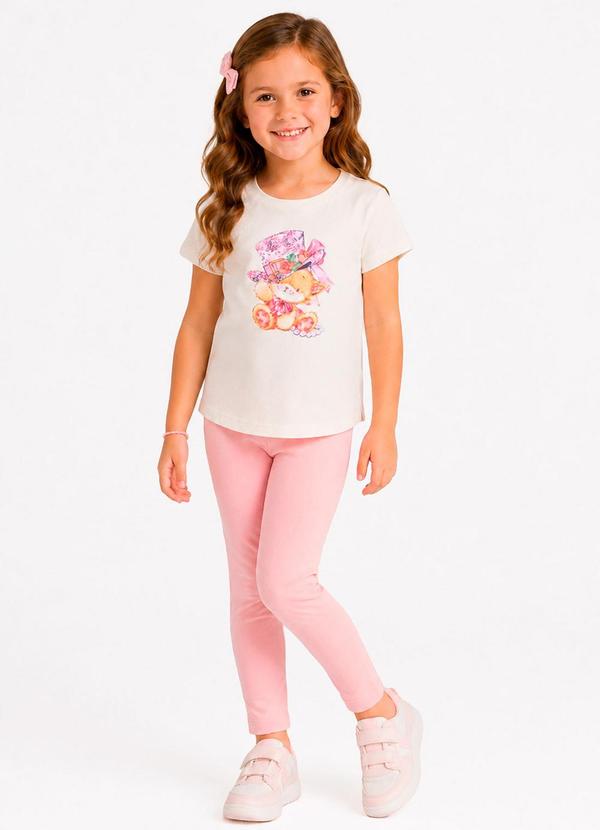 Conjunto Blusa com Legging Branco