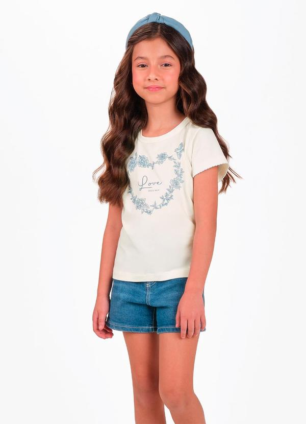 Conjunto Blusa com Shorts Bege