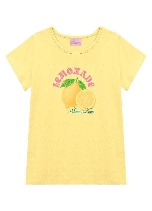 Conjunto Blusa Sunny Days e Short Saia Amarelo