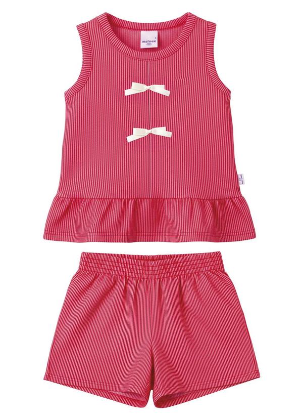 Conjunto Canelado Godê Rosa
