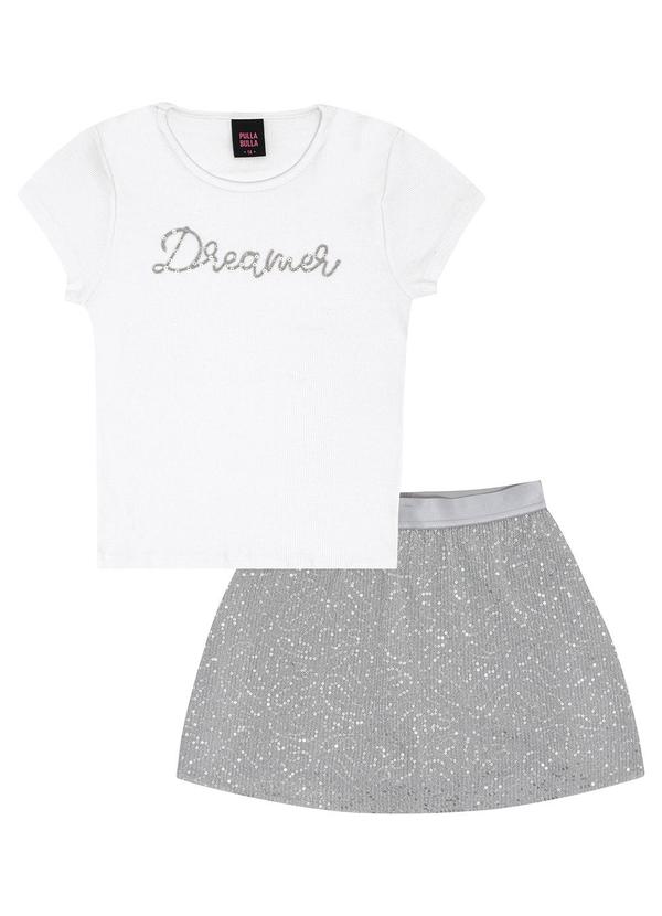 Conjunto Cotton Leve Branco