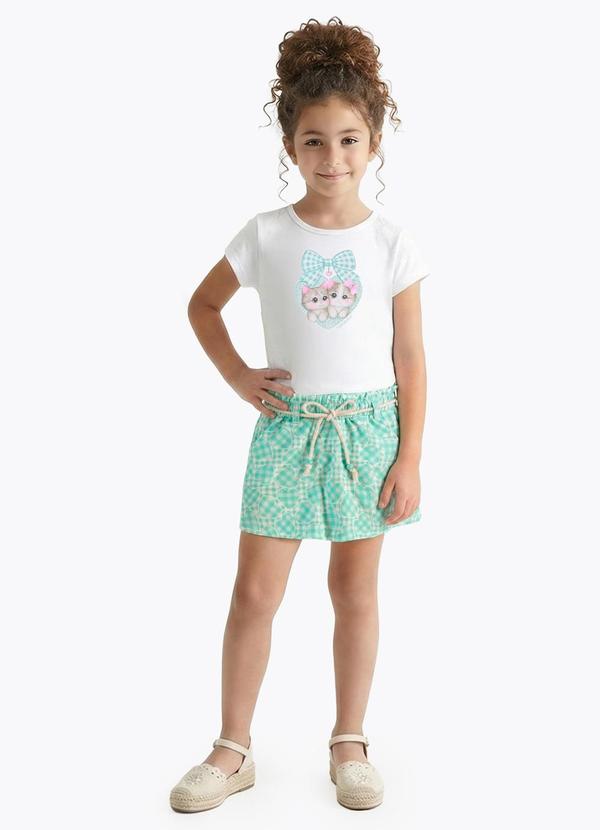 Conjunto Cotton Leve Branco