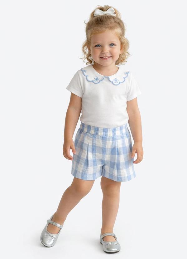 Conjunto Cotton Leve Branco
