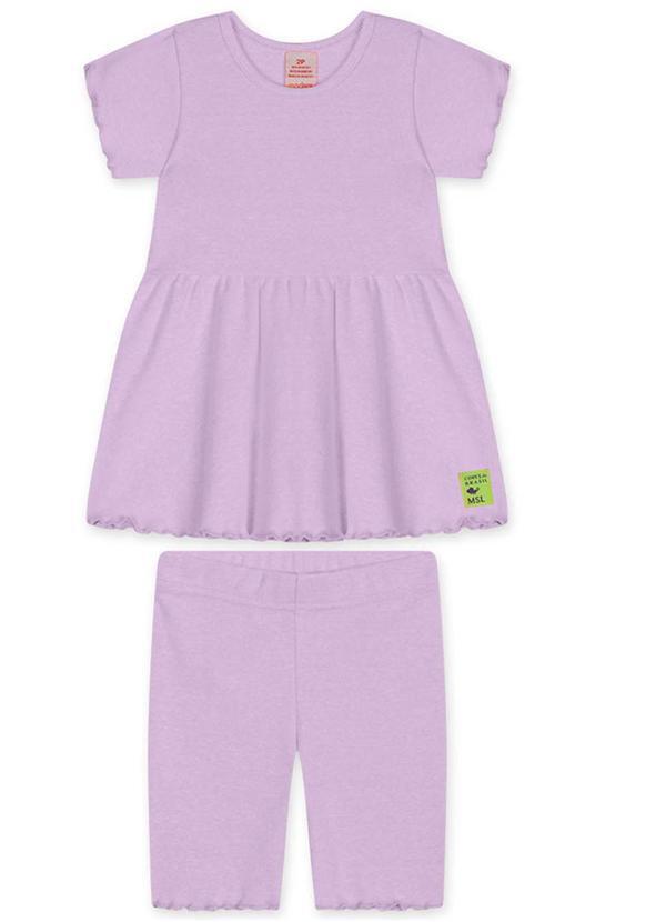 Conjunto Curto com Aroma Lilas