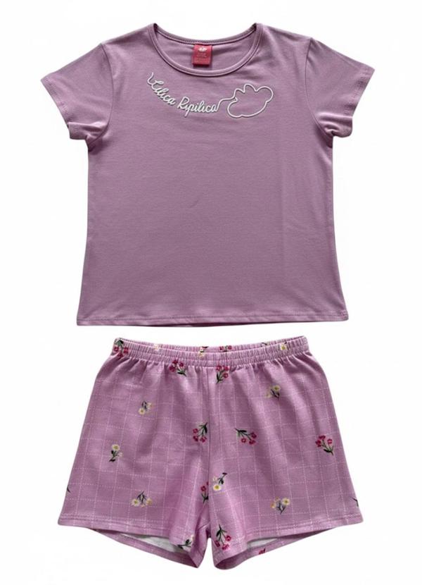 Conjunto Curto Lilas