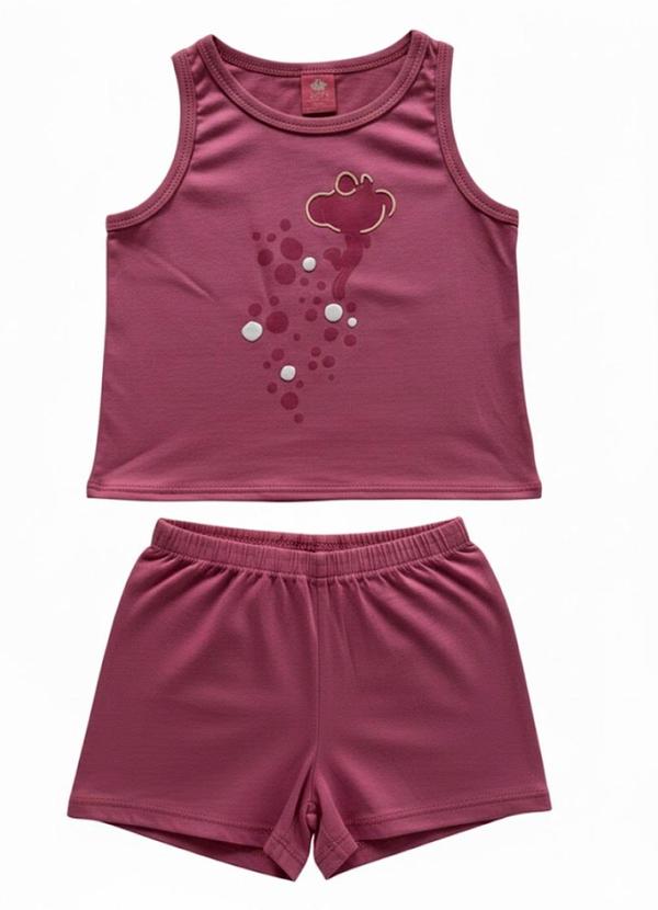 Conjunto Curto Rosa