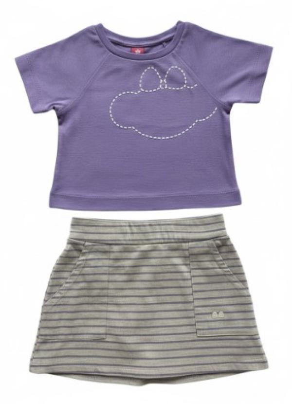 Conjunto Curto Roxo