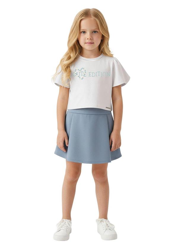 Conjunto Cute Edition com Pérolas Branco