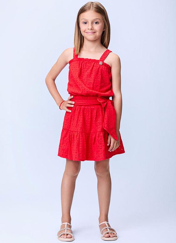 Conjunto de Laise Vermelho