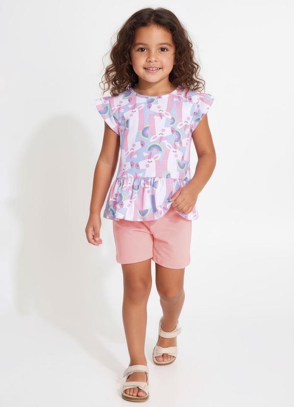 Conjunto em Malha Rosa