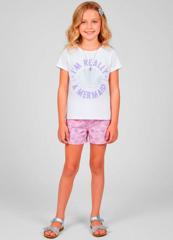 Conjunto Feminino I'M Really Creme