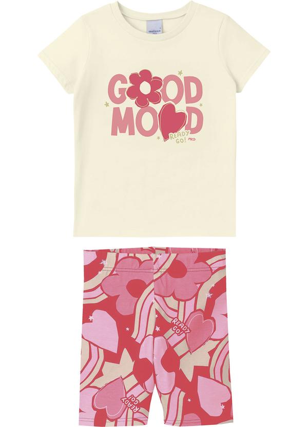 Conjunto Good Mood em Cotton Off White