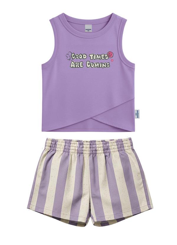Conjunto Good Times Are Coming Lavanda