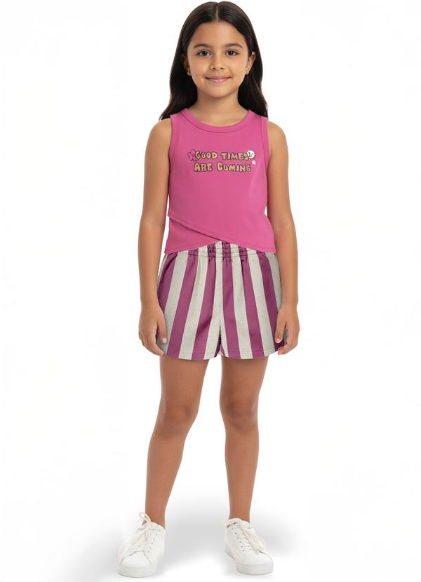 Conjunto Good Times Are Coming Rosa