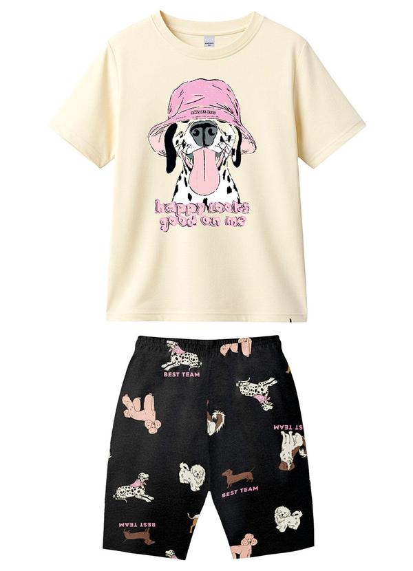 Conjunto Happy Looks Good On Me Off White