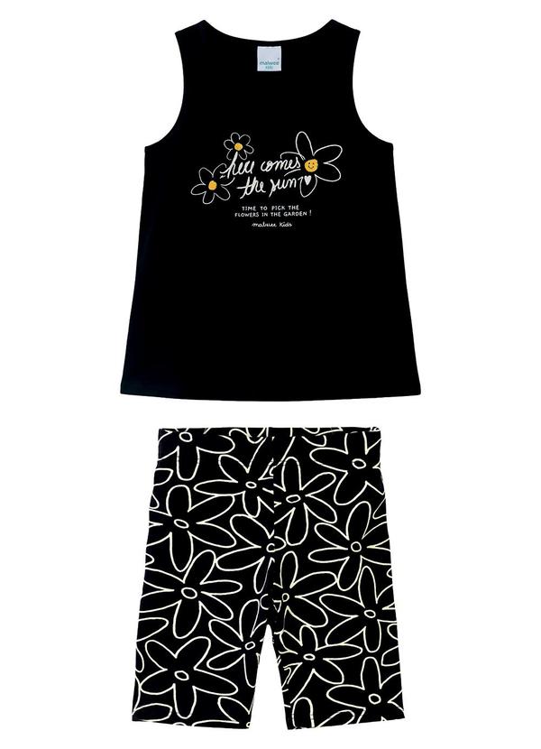 Conjunto Here Comes The Sun Preto