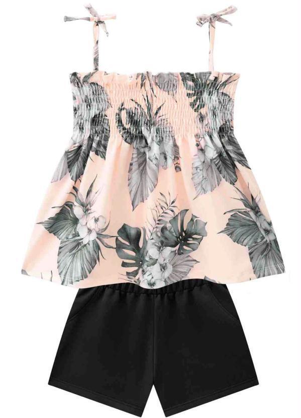 Conjunto Infantil MeninaLaranja