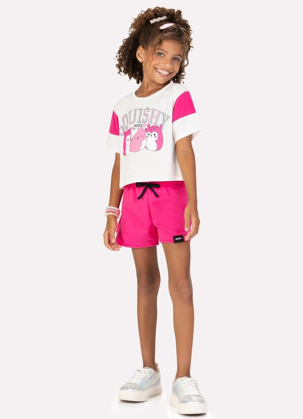 Conjunto Infantil Menina Bichinhos Off White