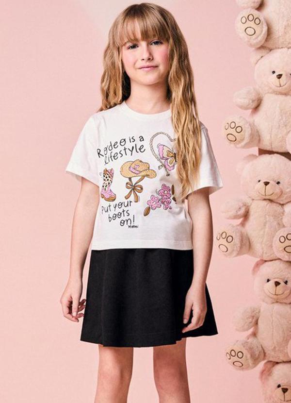 Conjunto Infantil Menina de Cowgirl com Strass
