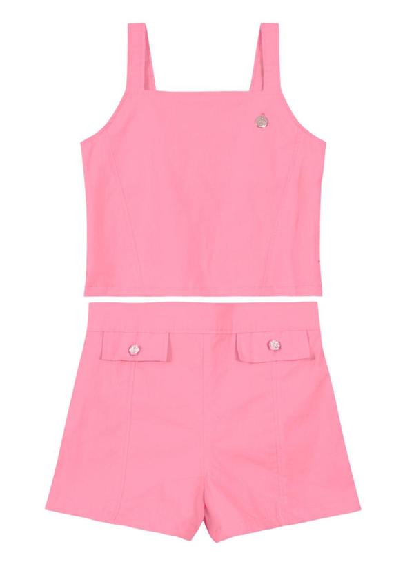 Conjunto Infantil Menina Rosa