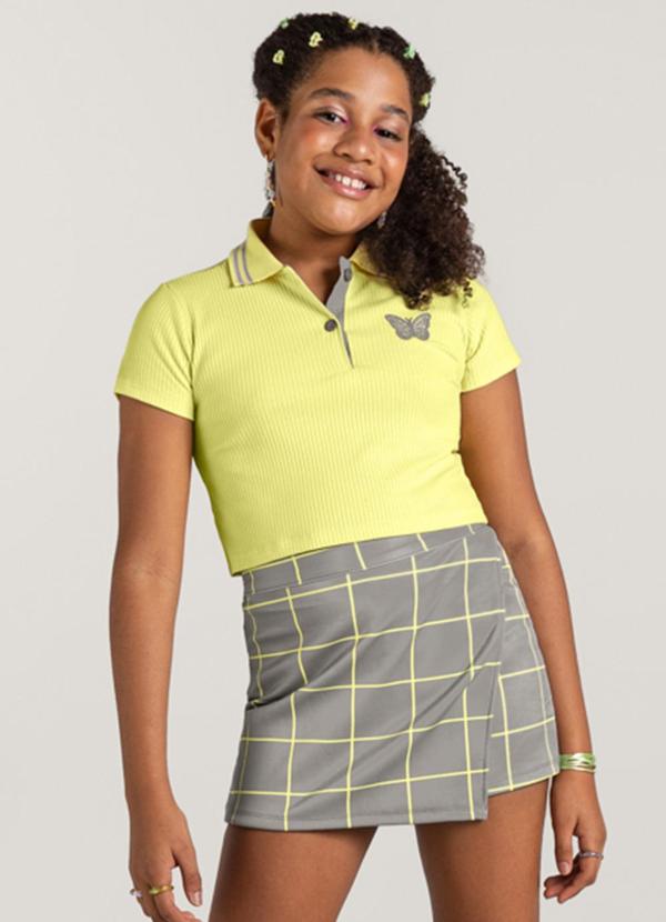 Vista 2 Conjunto Infantil Menina Verde Young Class Young Class