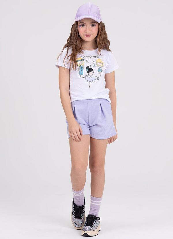 Conjunto Infantil My Daisy Day Branco