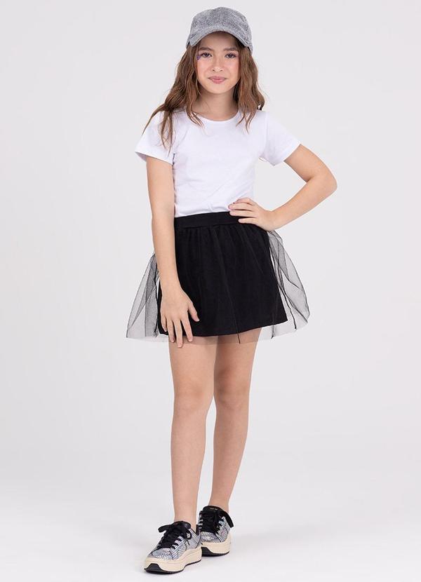 Vista 2 Conjunto Infantil Tutu Ballet Branco VIDA COSTEIRA VIDA COSTEIRA