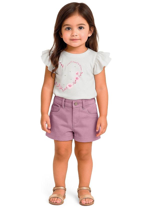 Conjunto Let Your Heart Stay Open Branco