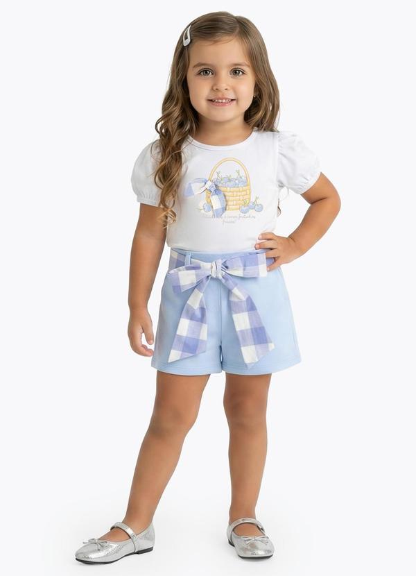 Conjunto Maia Malha Branco