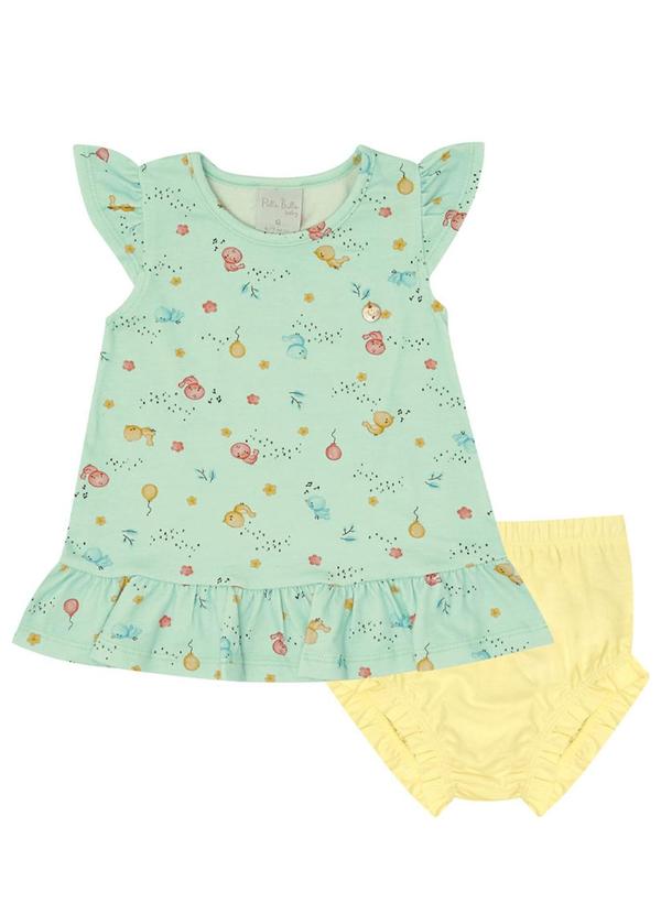 Conjunto Malha Azul Marinho