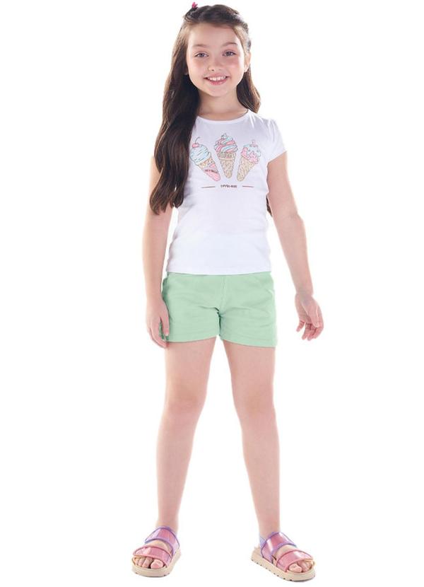 Conjunto Malha Branco