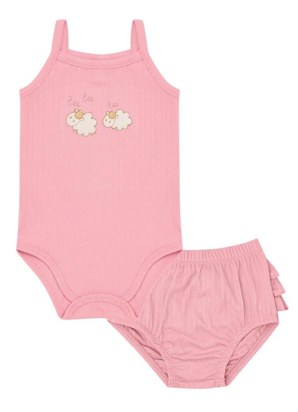Conjunto Malha Rosa