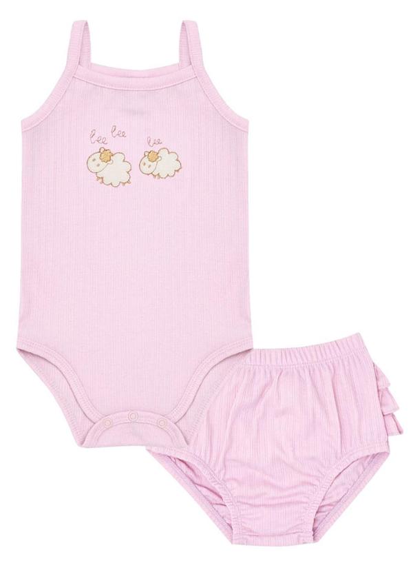 Conjunto Malha Roxo