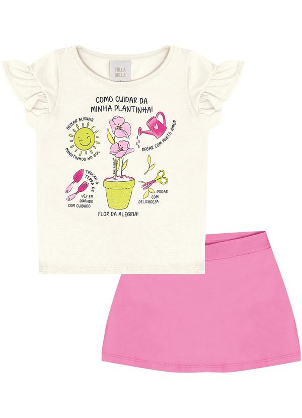 Conjunto Meia Malha Bege