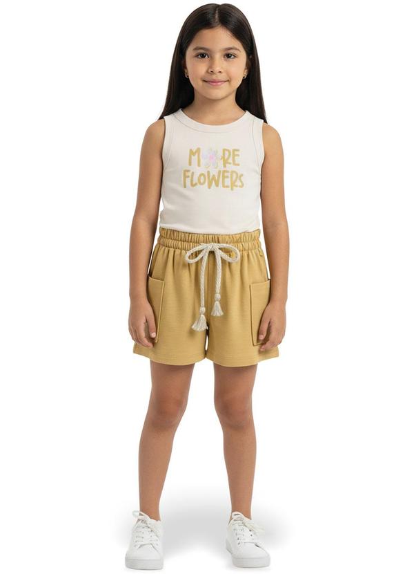 Conjunto More Flowers Off White