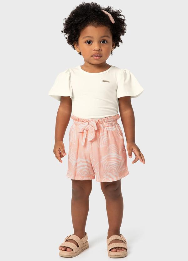Vista 2 Conjunto Off White Clochard Praias Menina Carinhoso Carinhoso