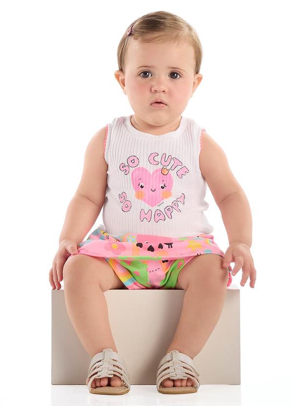 Conjunto Regata Short-Saia Branco