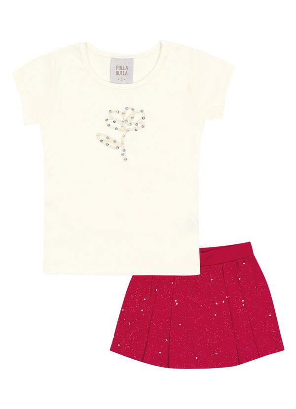 Conjunto Ribana com Elastano Leve Bege