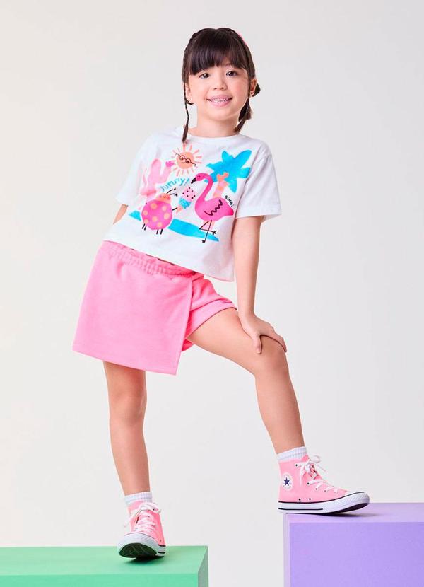 Conjunto Rosa de Flamingos Rosa