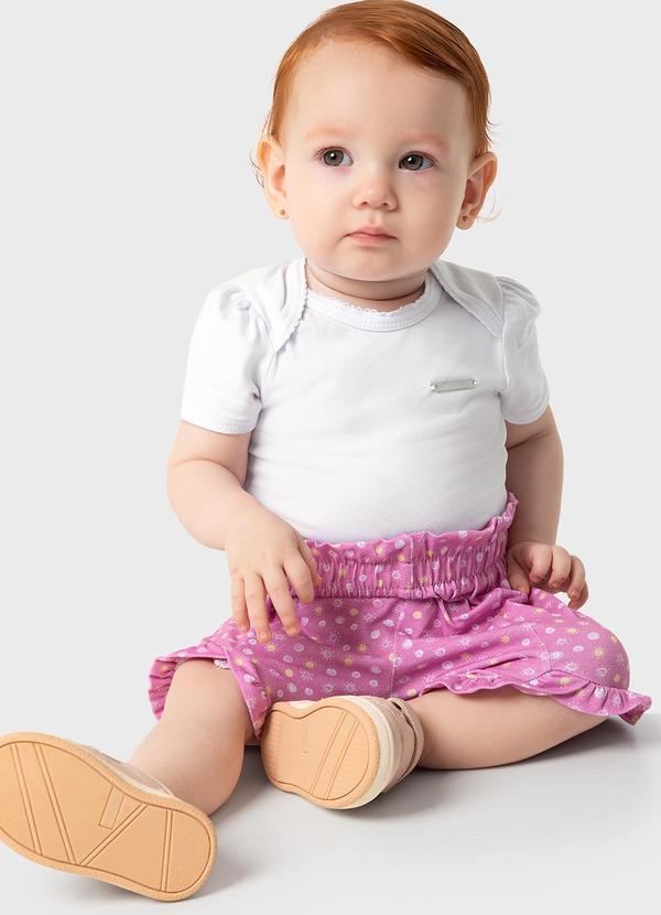 Vista 2 Conjunto Rosa Solzinho Clochard Menina Carinhoso Carinhoso
